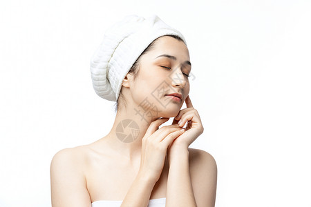 女性护肤医疗美容高清图片素材