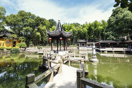 夏天山林风景高清图片