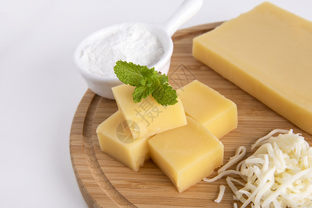 芝士奶酪乳酪奶酪碎高清图片