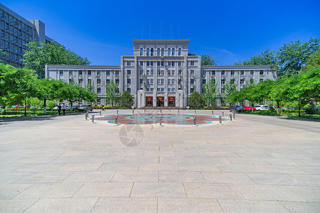 北京理工大学教学楼背景图片