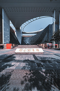 南京图书馆建筑高清图片素材