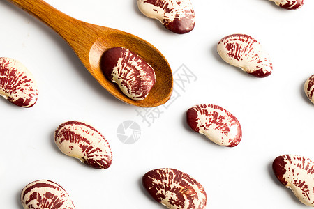 红芸豆背景图片