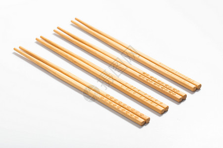 竹餐具竹筷子背景