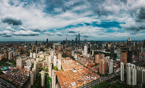 上海城市风景陆家嘴高清图片素材