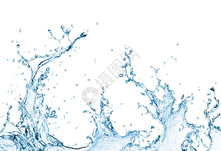 热狗透明素材透明水滴和水背景