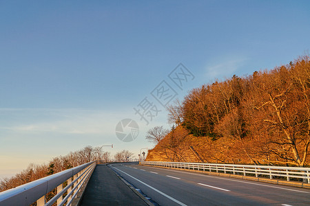 北海道知床见晴桥背景图片