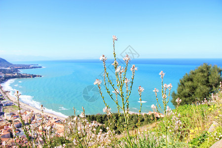 西西里岛海景高清图片