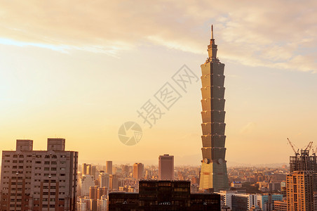 台北101大厦城市建筑高清图片素材