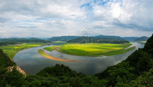 山水河流风光图片