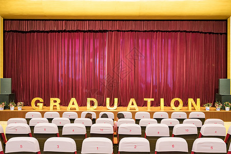 毕业舞台背景图片