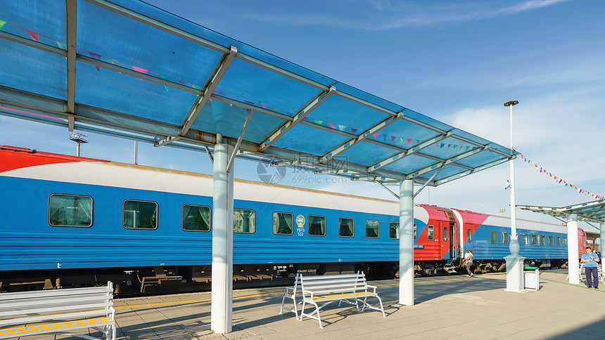 蒙古国际列车图片