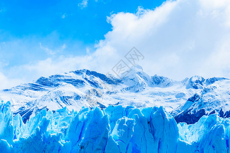 极地世界冰川雪山背景