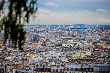 法国巴黎全景图片