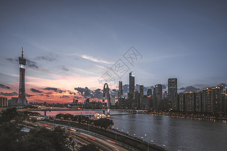广州珠江新城摩天大楼高清图片素材