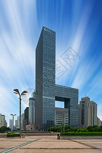 武汉洪山广场保利大楼建筑高清图片素材