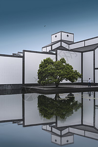 苏州博物馆中式建筑高清图片素材