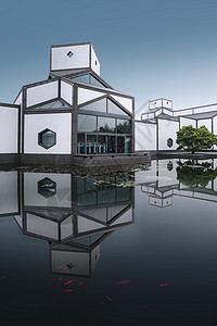 苏州博物馆建筑地标高清图片素材