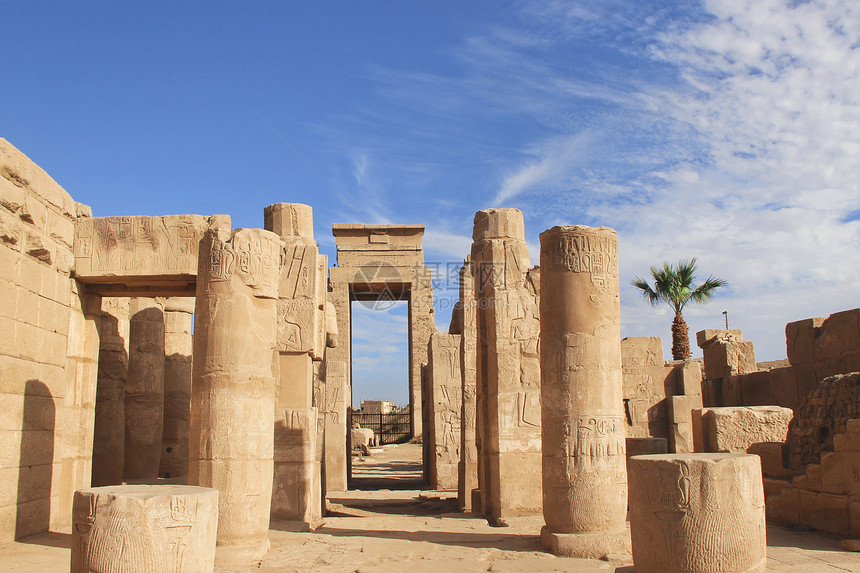 埃及卢克索卡纳克神庙图片