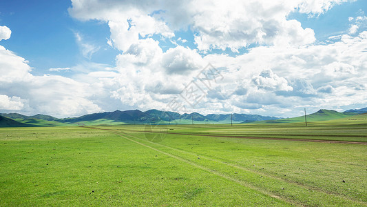 蒙古大草原自然高清图片素材