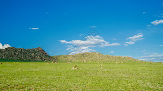 蒙古大草原蒙古国高清图片素材