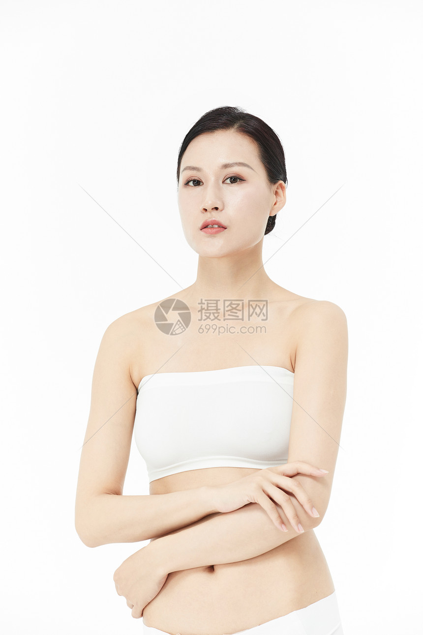 女性光滑皮肤展示图片