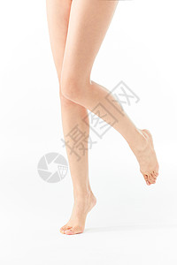 瘦腿运动女性美腿背景