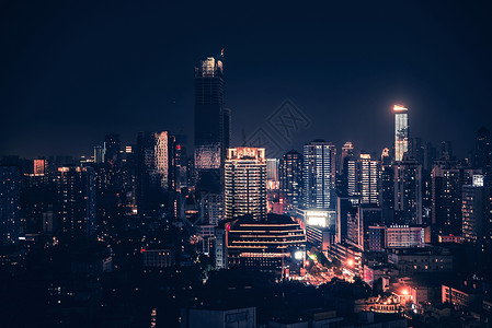 汉口夜景风光图片