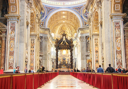 罗马圣彼得大教堂高清图片