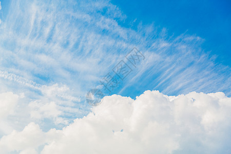 云朵和棉花糖蓝天棉花糖云朵背景