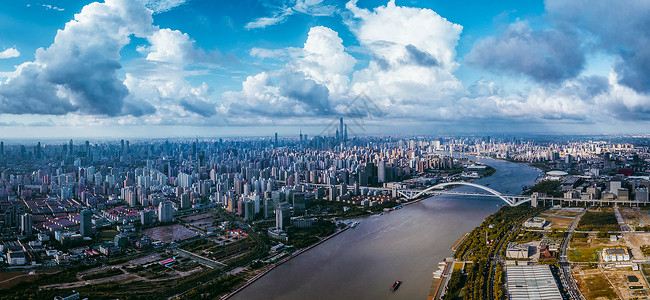 城市宣传背景图上海风云背景