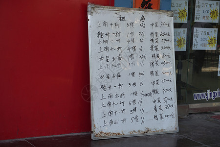 媒体广告上海街边房屋销售店铺【媒体用图】（仅限媒体用图，不可用于商业用途）背景