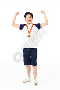 青少年胜利奖牌金牌图片