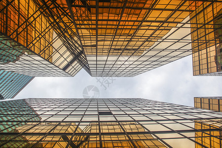 香港海港城建筑仰视背景