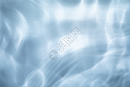 水波纹背景蓝色涟漪素材高清图片