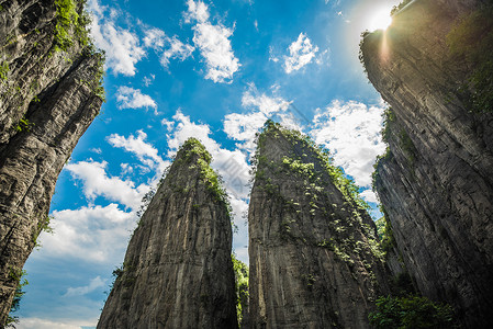 大峡谷双子峰高清图片