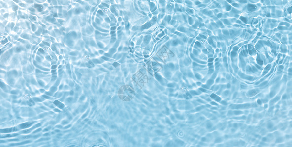 夏日蓝色背景水波纹背景素材背景