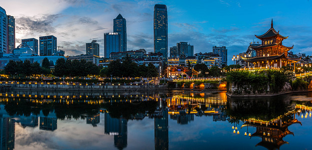 贵阳奥体中心贵州贵阳甲秀楼背景