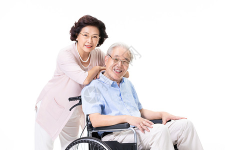 老年夫妇亚洲人高清图片素材
