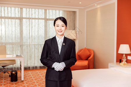 酒店服务贴身管家介绍房间背景图片