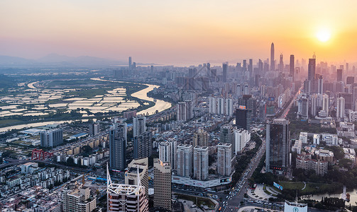 深圳城市风光都市高清图片素材