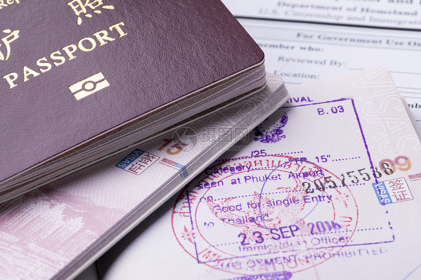 留学出国签证申请表