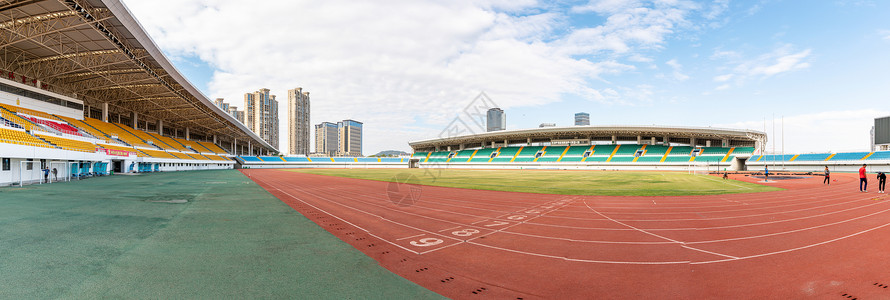 室内体育场跑道高清图片素材