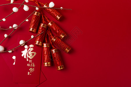 中国红十字新年背景
