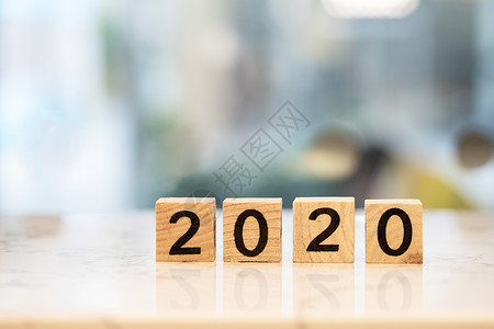 节日数字新年元旦2020背景