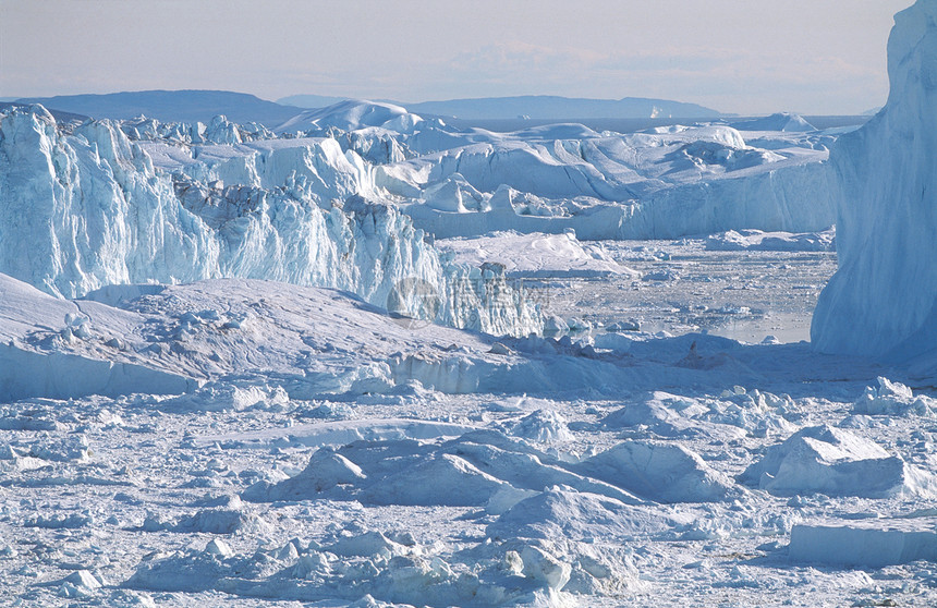 格陵兰迪斯科湾冰川