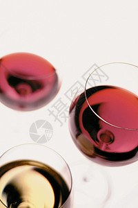 红白葡萄酒背景图片