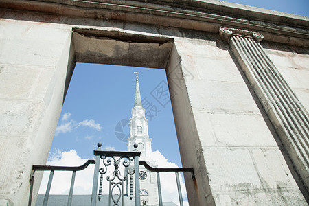 美国格鲁吉亚萨凡纳独立长老会教堂建筑图片