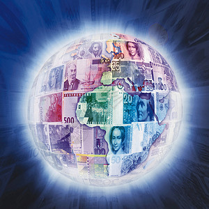 国际货币背景图片