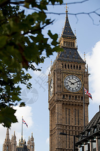 伦敦威斯敏斯特大本钟大厦图片