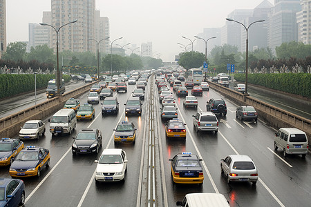 北京路交通图片